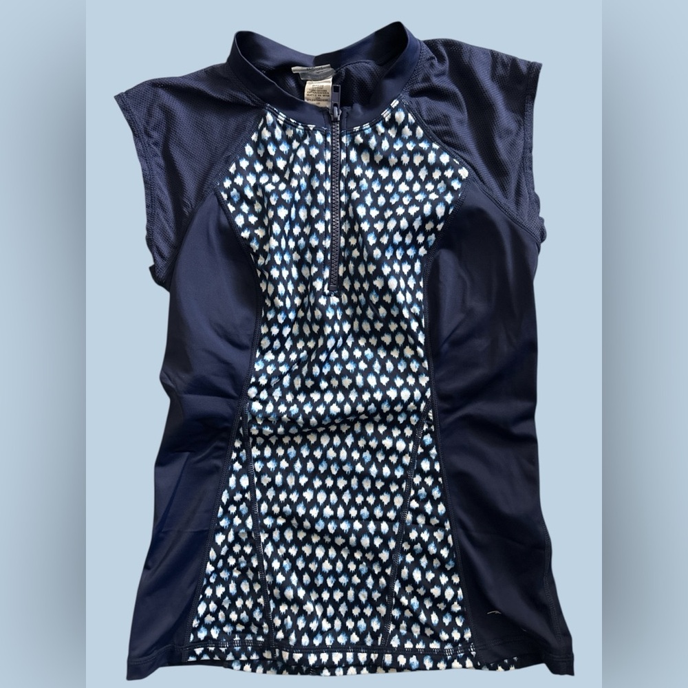 Tommy Bahama Island Active XS Rashguard Swim Top Women's